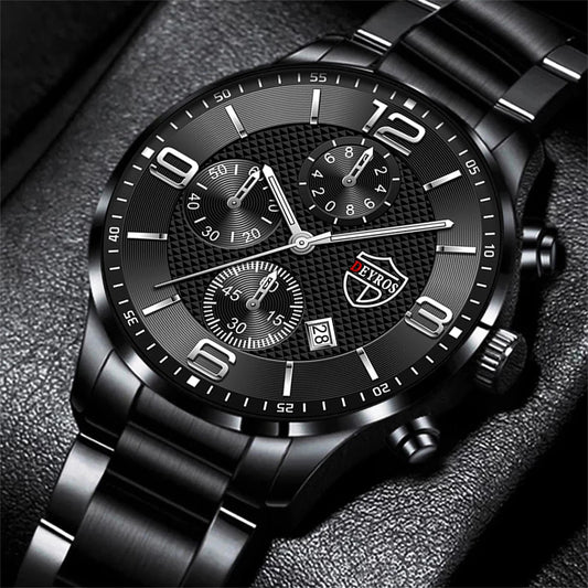 reloj hombre Luxury Business Men Watchs Stainless Steel