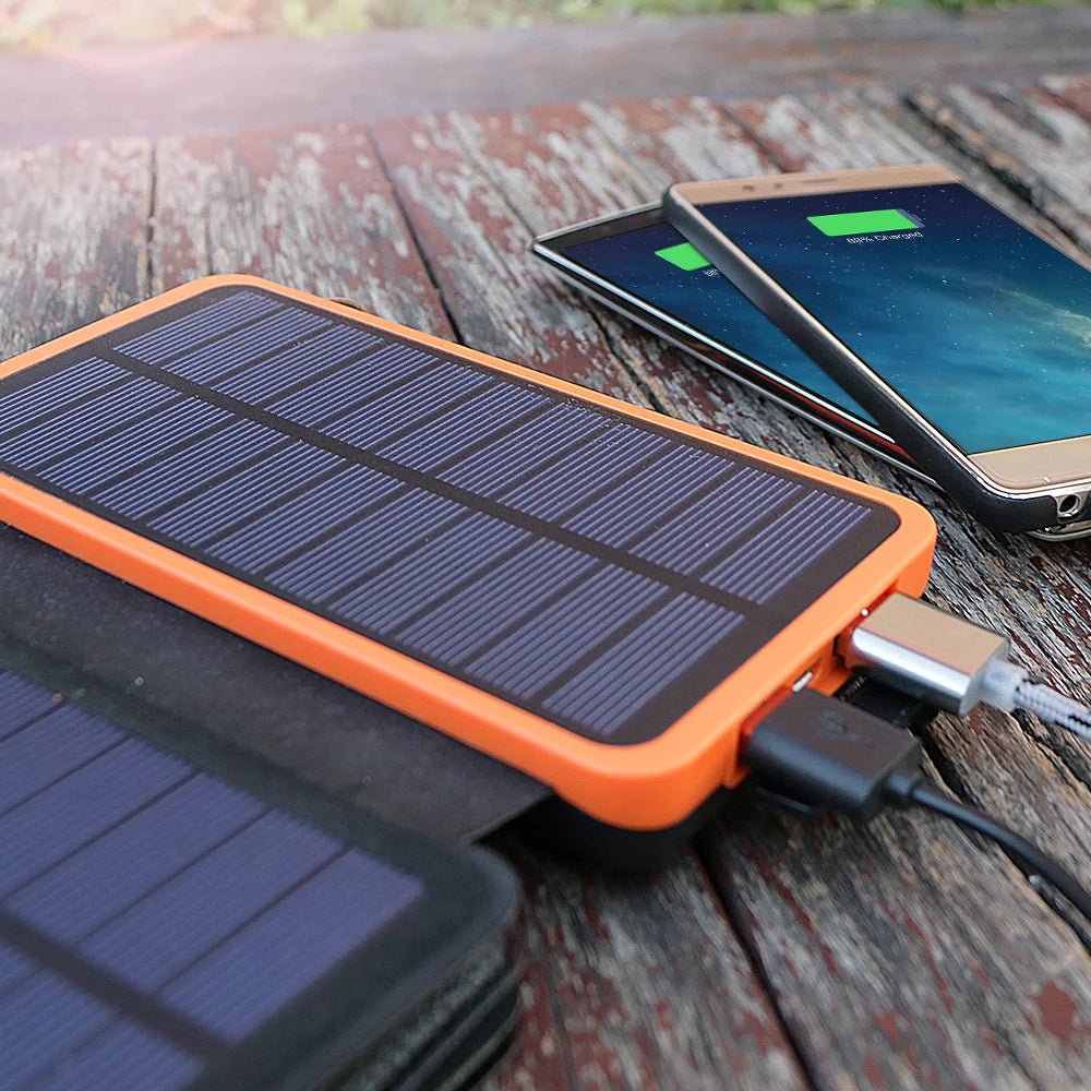 20000mAh Solar Power Bank High Capacity Solar Battery Charger