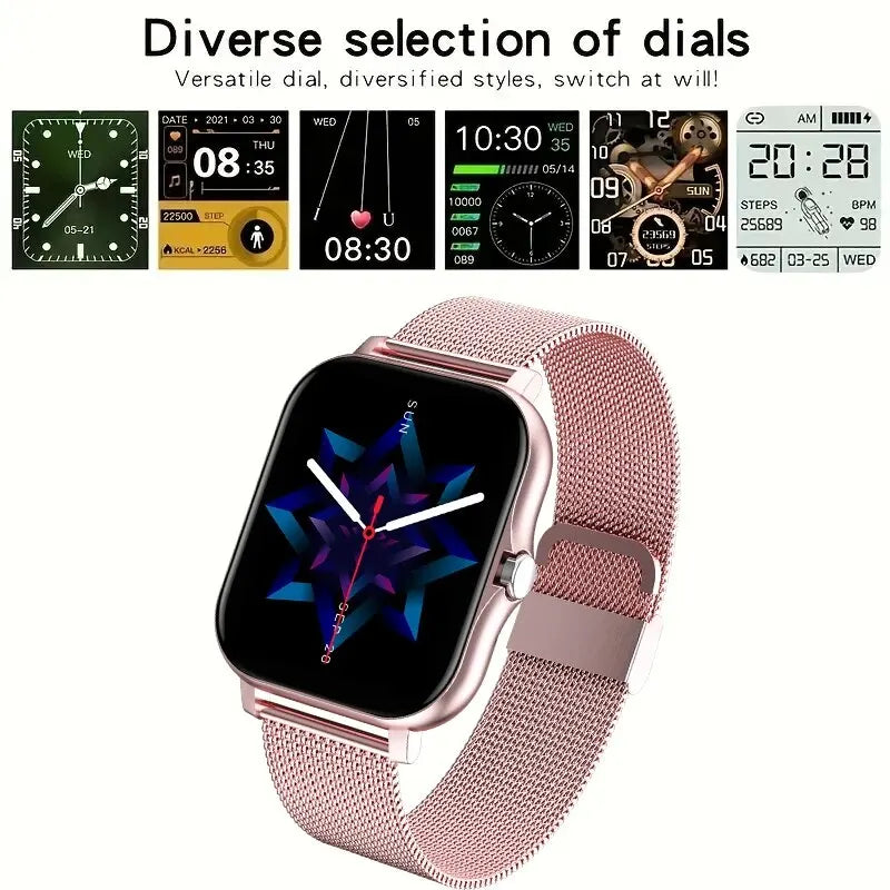 LIGE Smartwatch For Men Women Bluetooth Calling Bracelet Sport Fitness Smart Watch