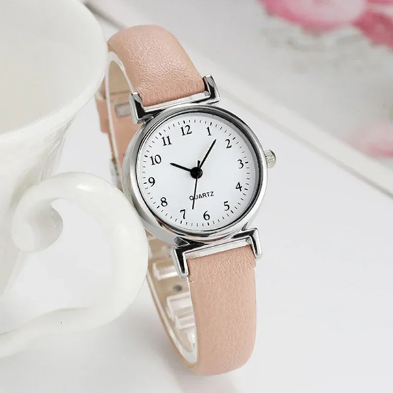 Hight Quality Brand Quartz Watch Ladies Fashion Small Dial Casual Watch