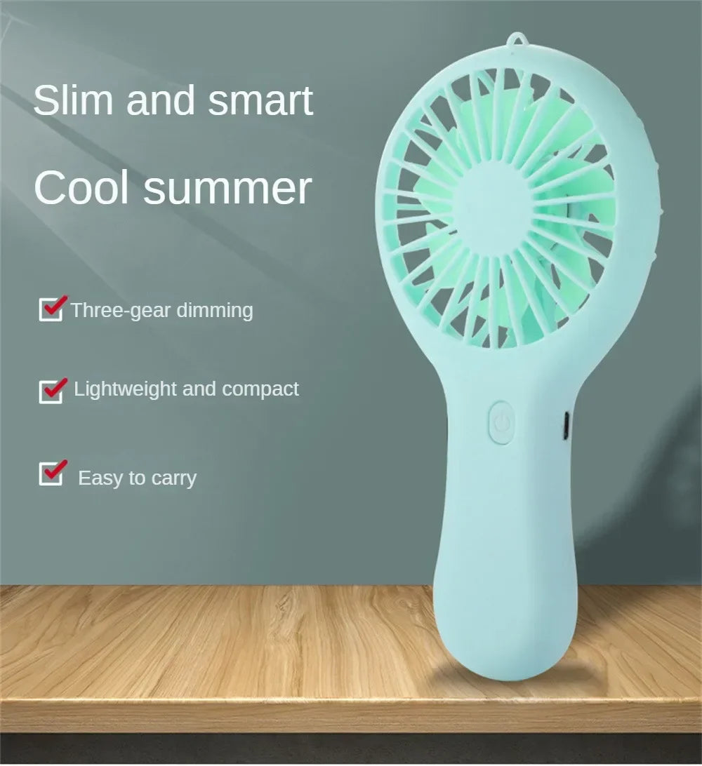 Handheld Small Fan Cooler Portable Small Usb Charging Fan