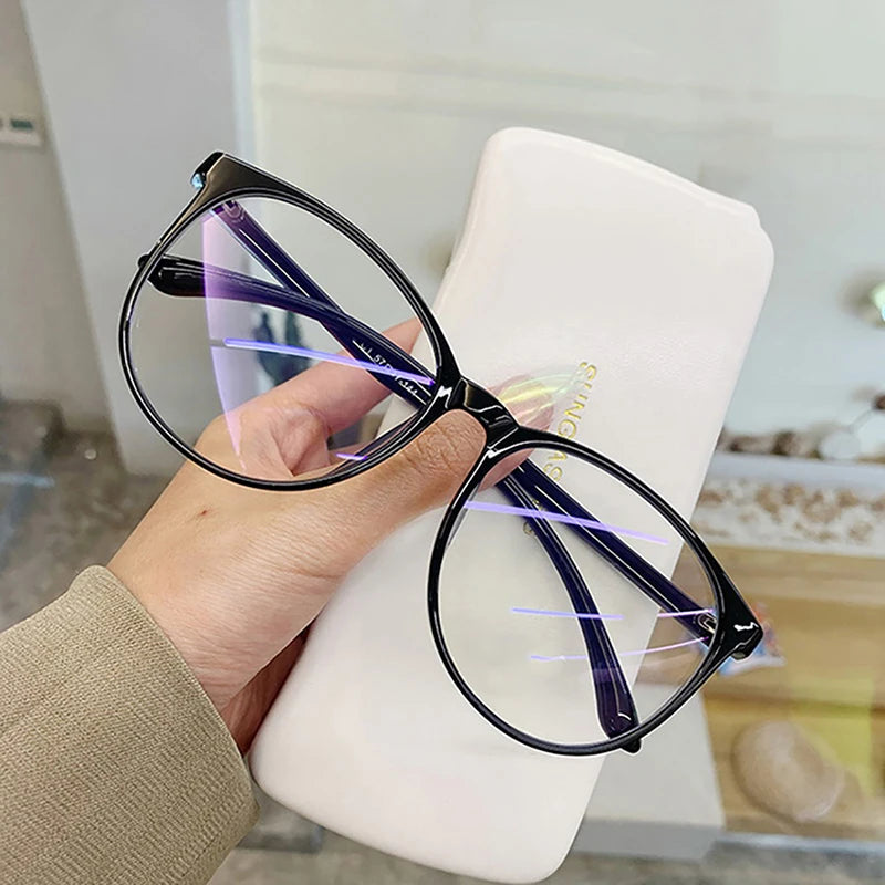 Korean Fashion Anti Blue Light Glasses Transparent