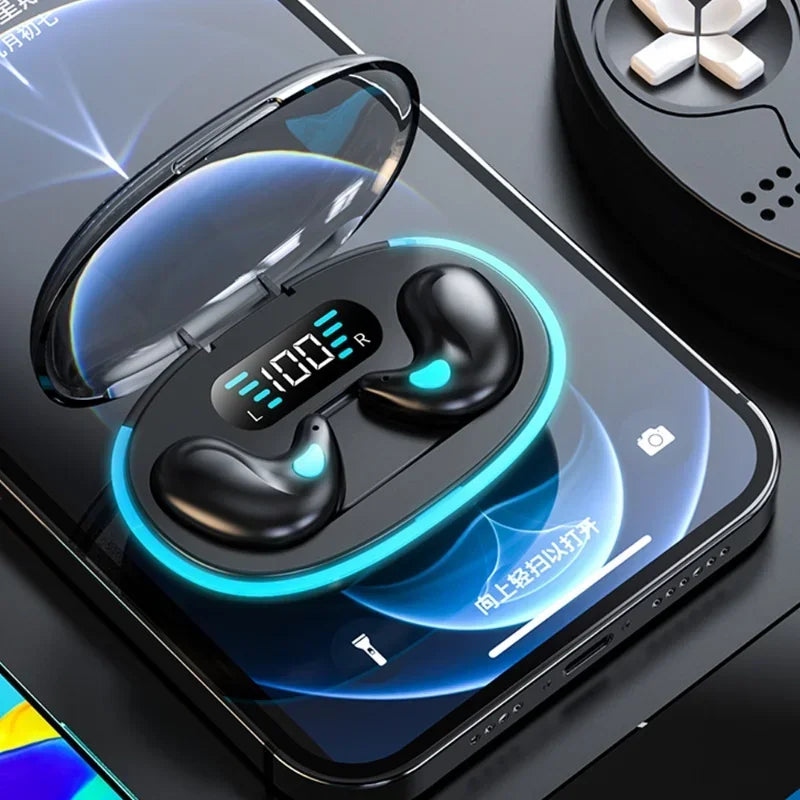 X55 Sleeping Earbuds Wireless Mini Headphones For Work TWS Bluetooth Earphone