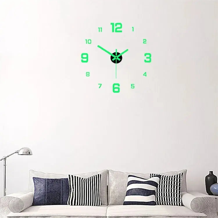 EW Creative Simple Luminous Digital Clock European Style