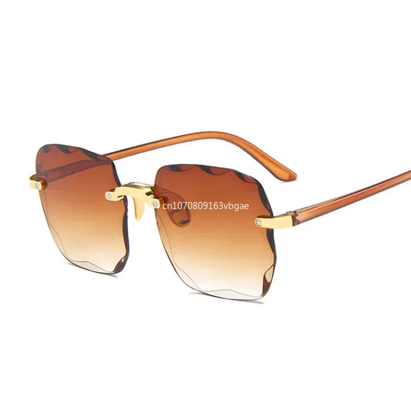 Square Sunglasses Woman Brand Designer sun glasses