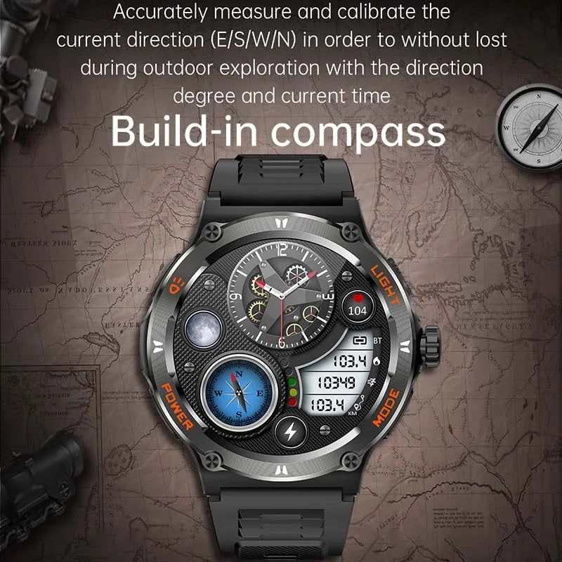 2024 New For Huawei Xiaomi AMOLED Smart Watch