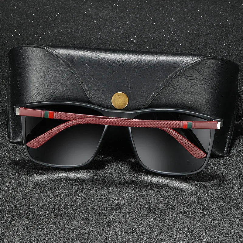 New Fashion Polarized Sunglasses for Men Ultra Light Sun Glasses