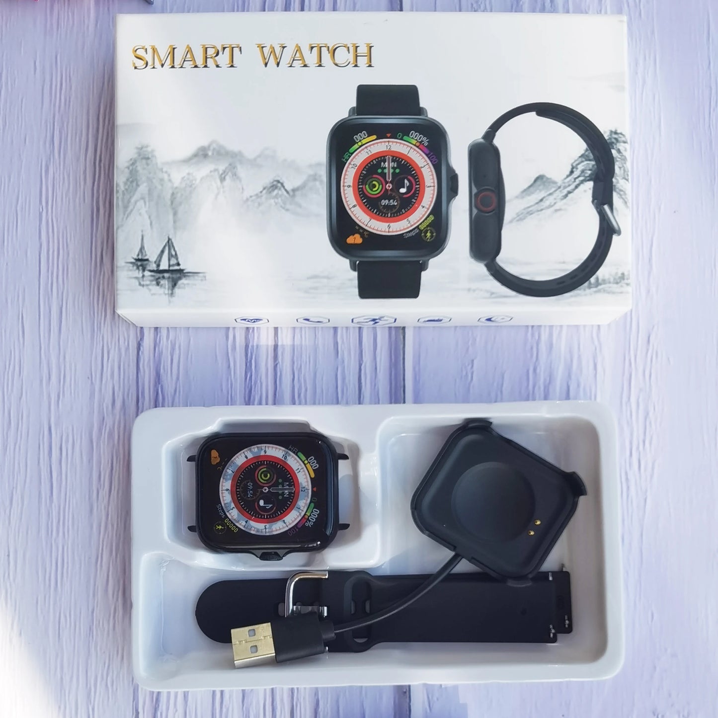 Waterproof Smart Watch, 1.99'' Full Touch Screen Display