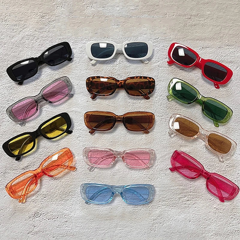 2024 Summer Fashion Vintage Small Square Sunglasses