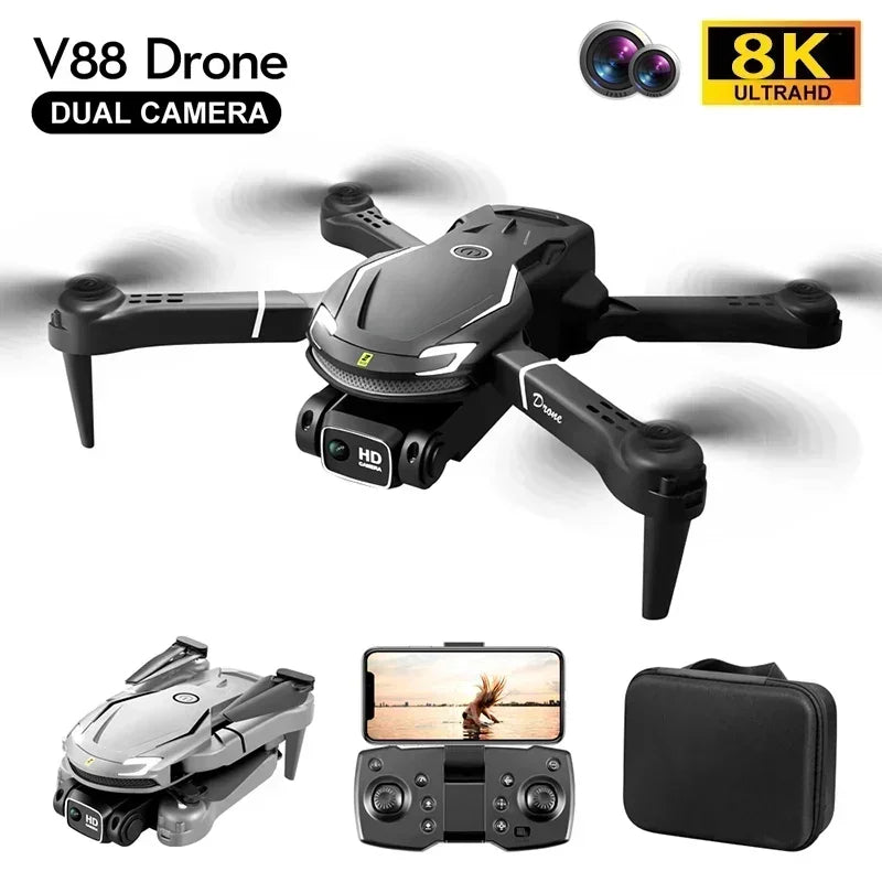 For Xiaomi New V88 Drone 8K Professional HD Aerial Photography 5G GPS