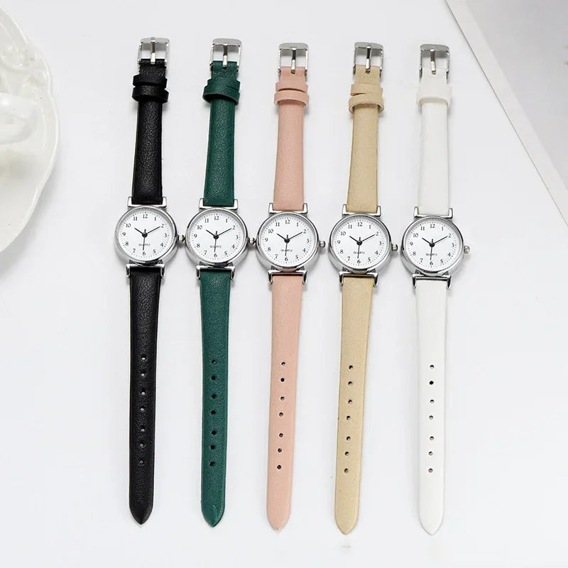 Hight Quality Brand Quartz Watch Ladies Fashion Small Dial Casual Watch