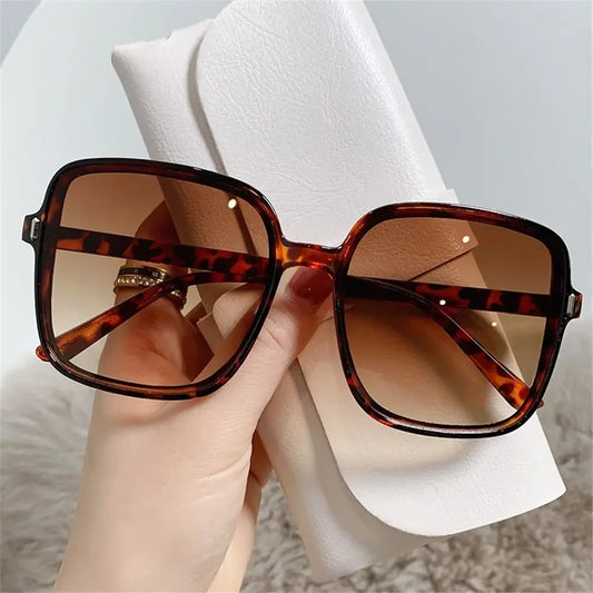 Fashion Square Oversized Sunglasses for Women