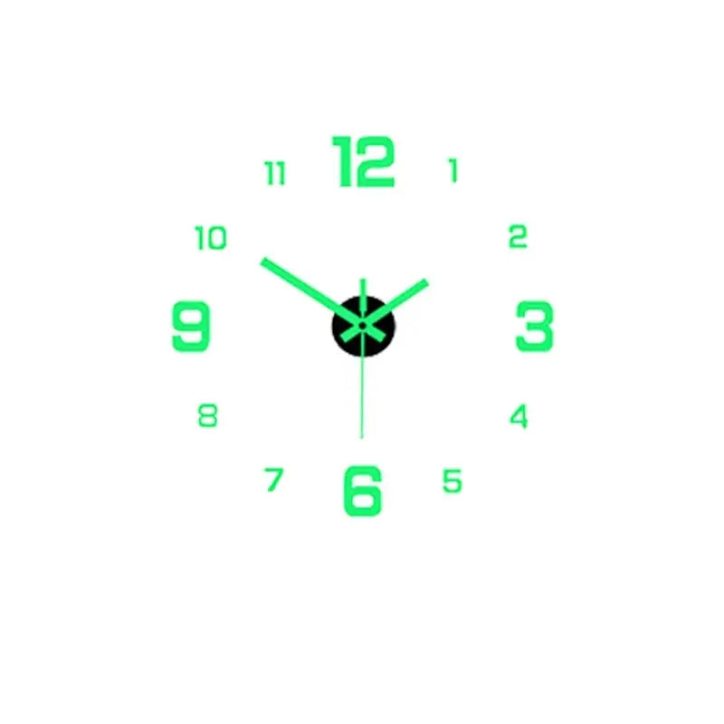 EW Creative Simple Luminous Digital Clock European Style