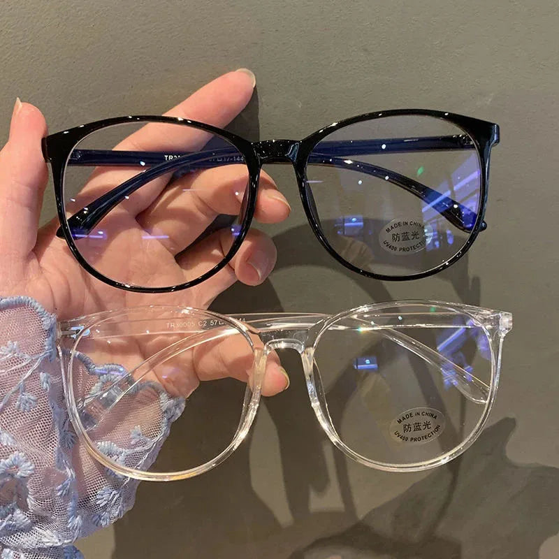 Korean Fashion Anti Blue Light Glasses Transparent