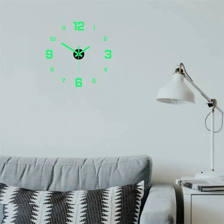 EW Creative Simple Luminous Digital Clock European Style