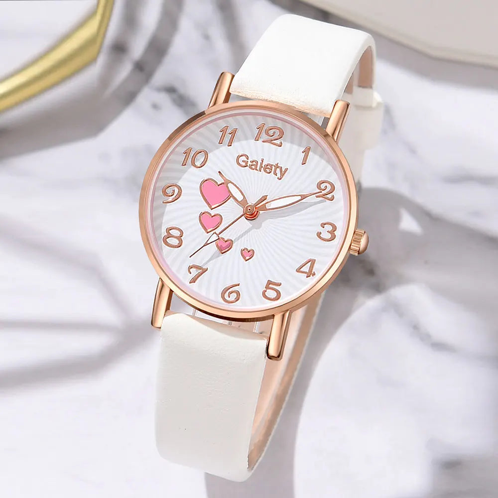 Gaiety 5PCS/Set Fashion Casual Women's Watch