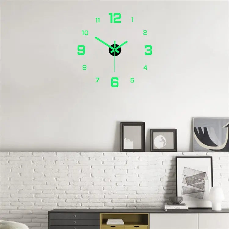 EW Creative Simple Luminous Digital Clock European Style