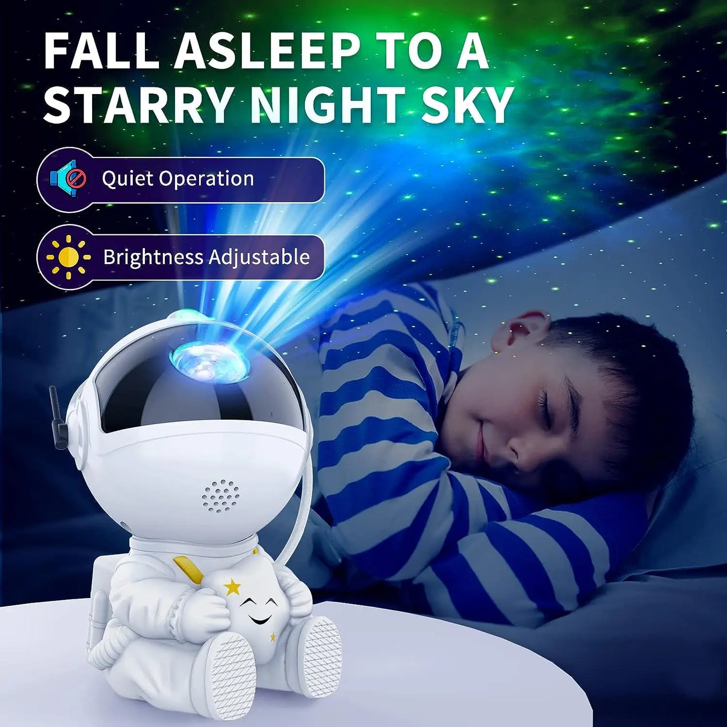 Star Projector Galaxy Night Light Starry  Nebula Ceiling LED Lamp